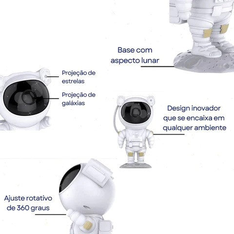 Projetor astronauta Luminauta